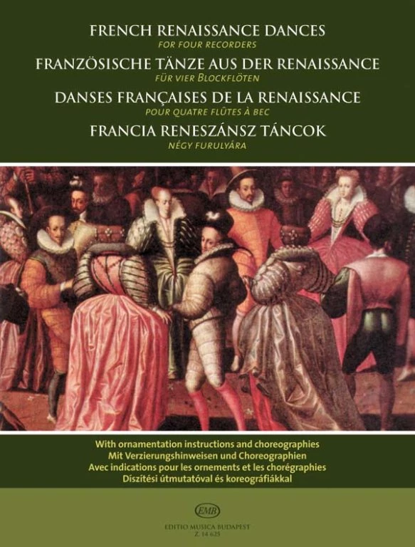 Francia reneszánsz táncok négy furulyára