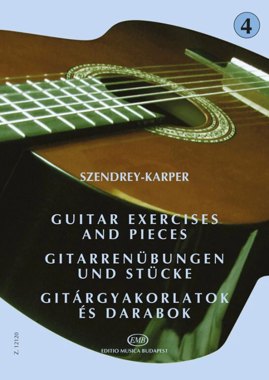 Gitárgyakorlatok és darabok 4.