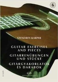 Gitárgyakorlatok és darabok 6.