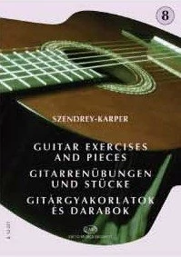 Gitárgyakorlatok és darabok 8.
