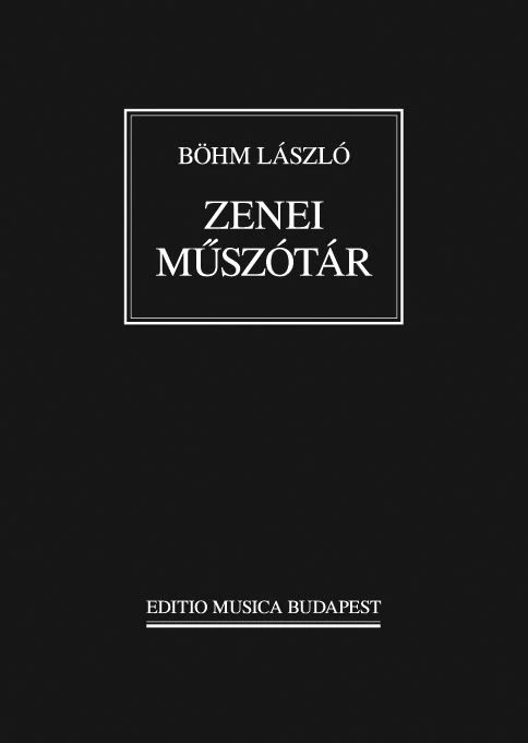 Zenei műszótár
