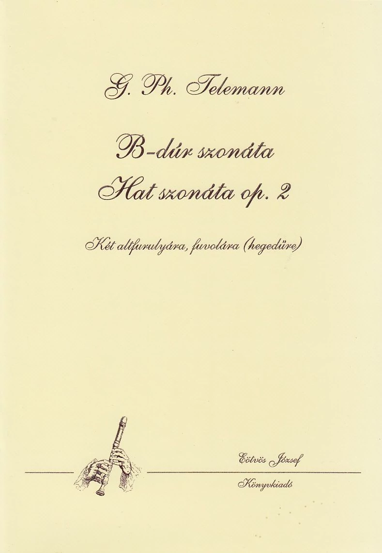 B-dúr szonáta - Hat szonáta op. 2
