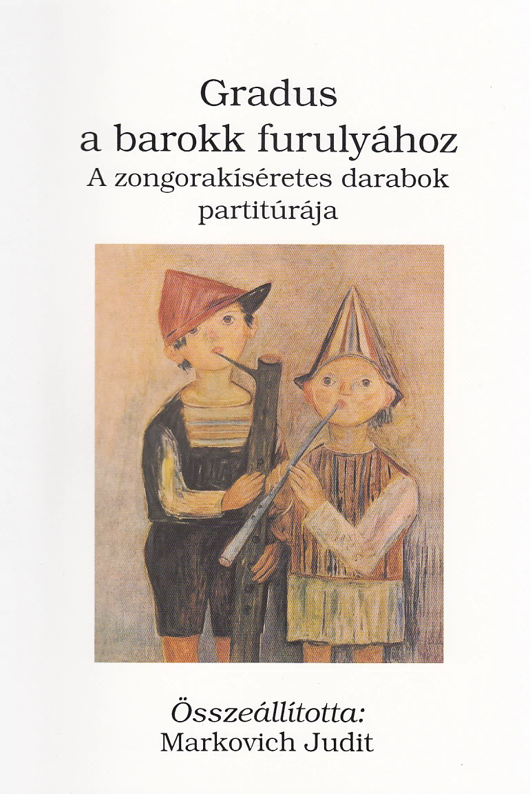 Gradus a barokk furulyához (partitúra)