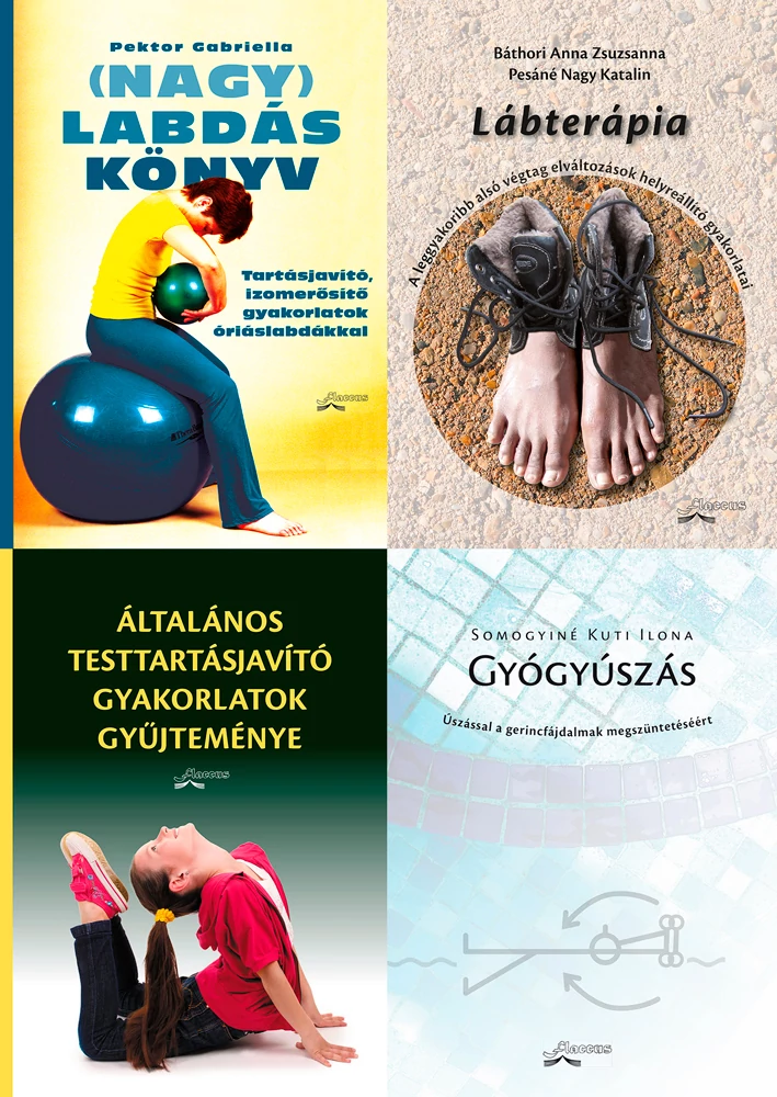 Gyógytorna könyvek akcióban