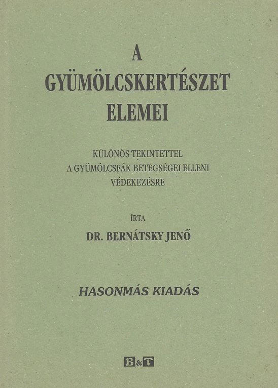 A gyümölcskertészet elemei