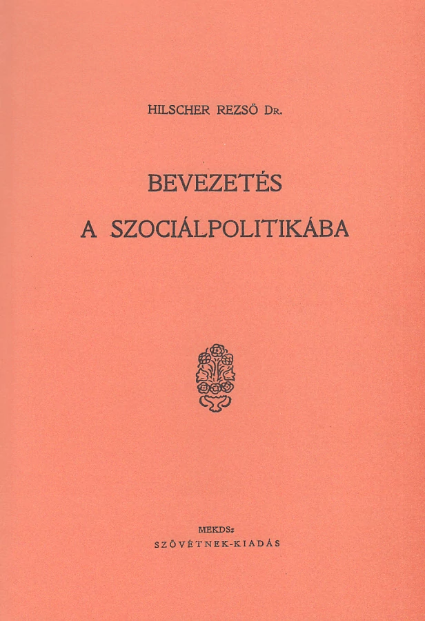 Bevezetés a szociálpolitikába