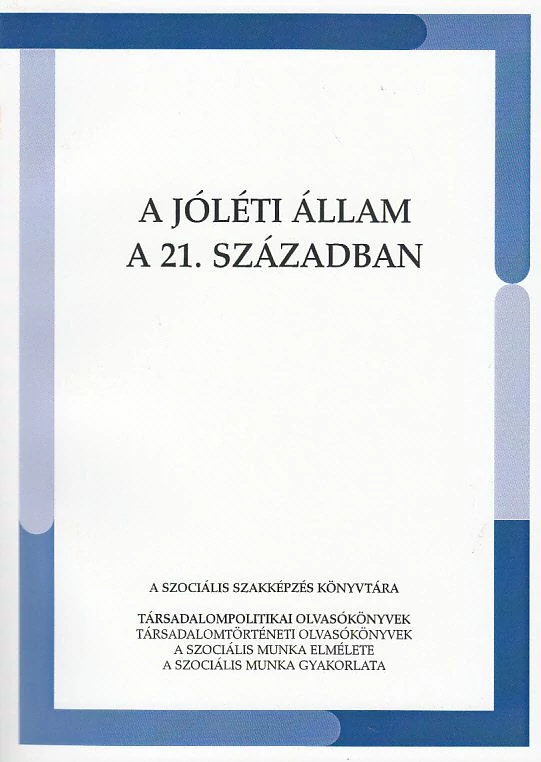 A jóléti állam a 21. században