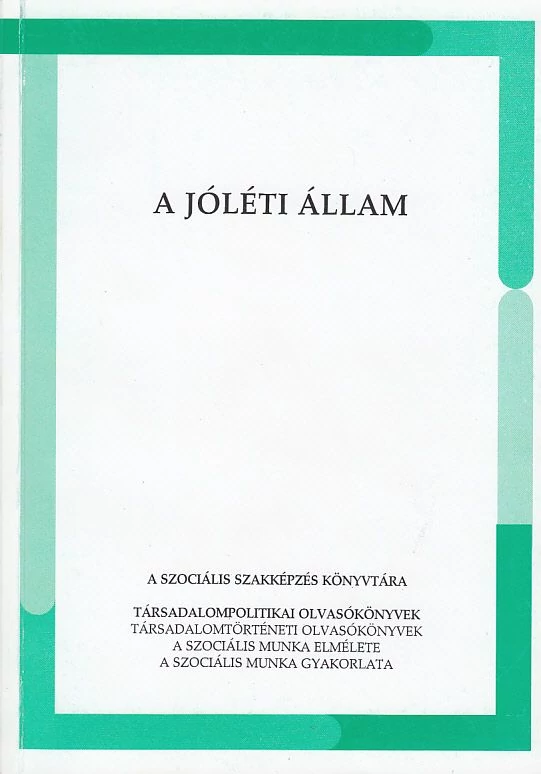 A jóléti állam