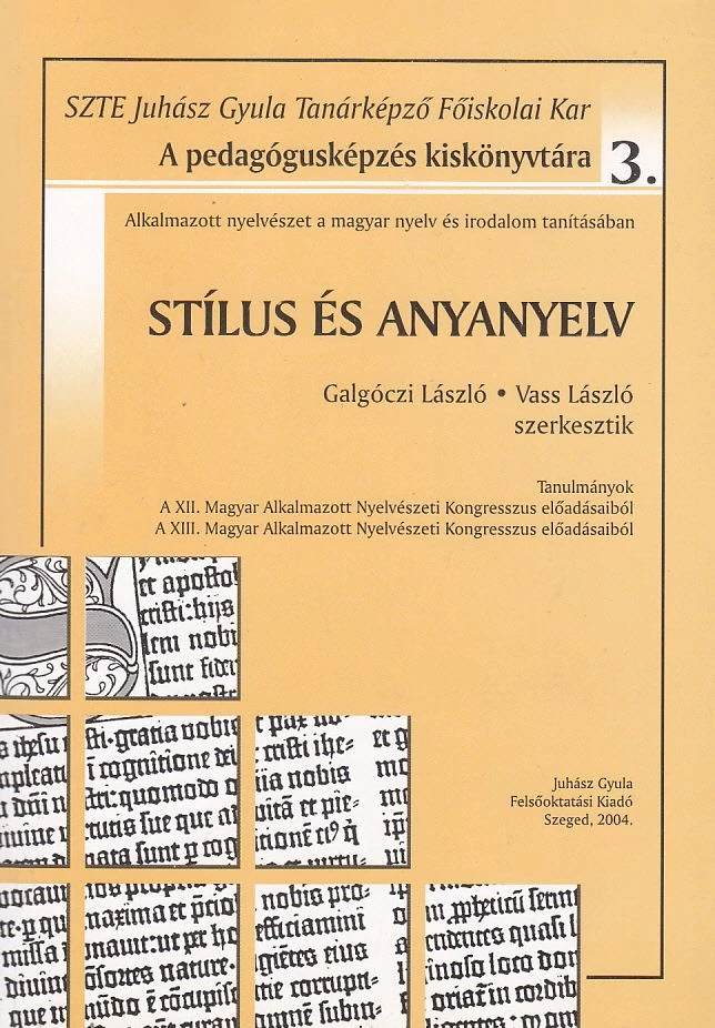 Stílus és anyanyelv