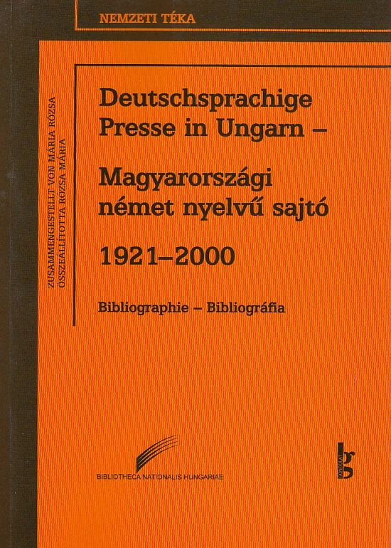 Magyarországi német nyelvű sajtó 1921-2000