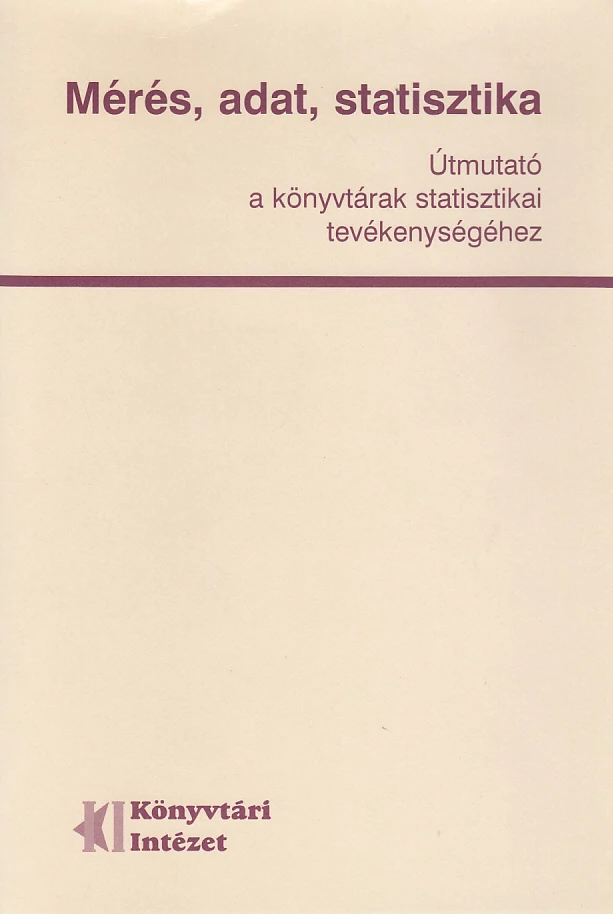 Mérés, adat, statisztika