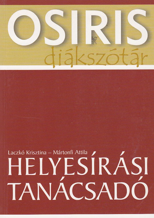Helyesírási tanácsadó (Osiris diákszótár)