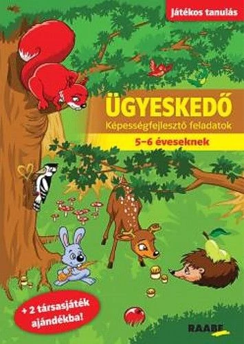 Ügyeskedő - képességfejlesztő feladatok 5-6 éveseknek