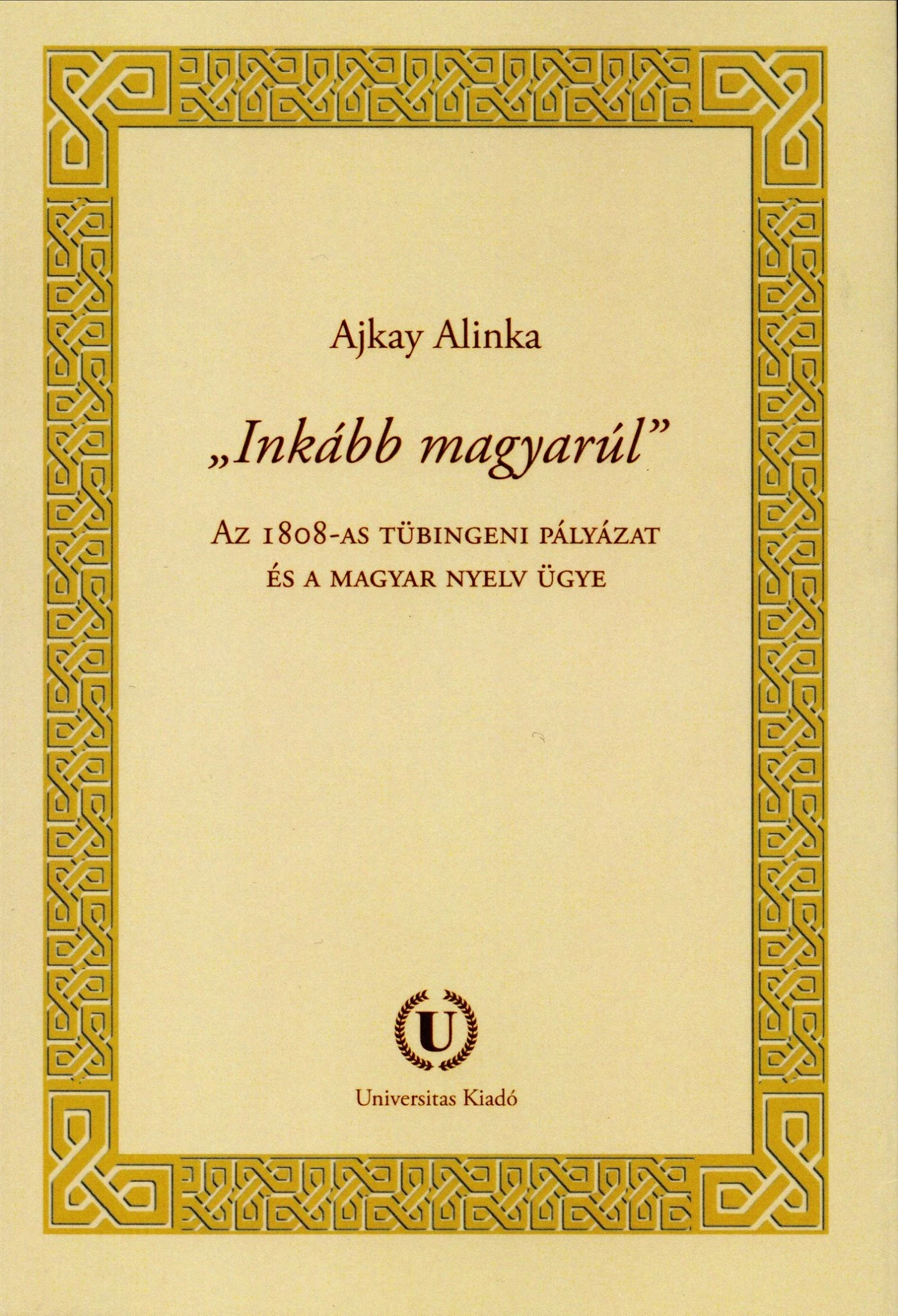 „Inkább magyarúl”