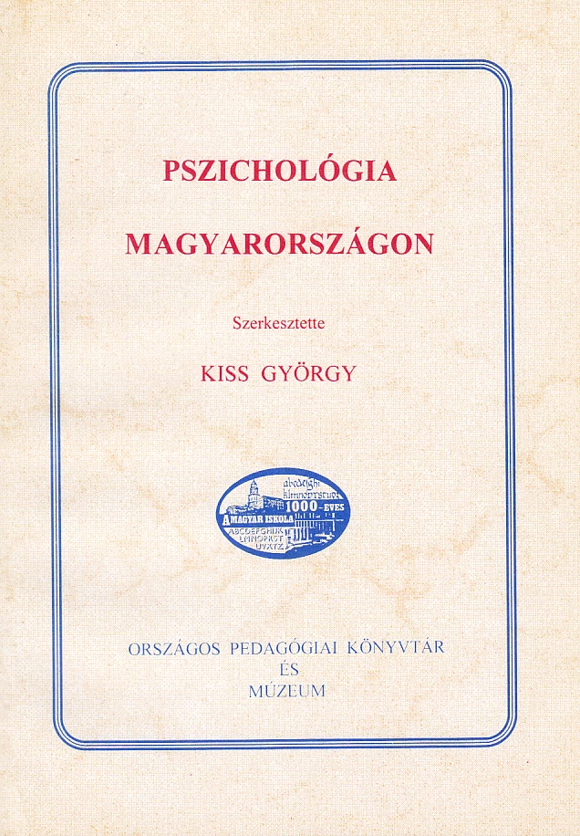 Pszichológia Magyarországon